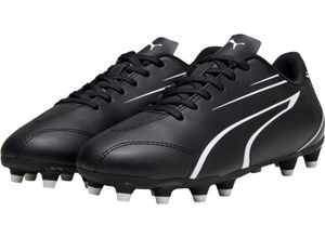 4099683043387 - PUMA® Fußballschuhe Vitoria FG AG Leder Stollen für Kinder schwarz 375