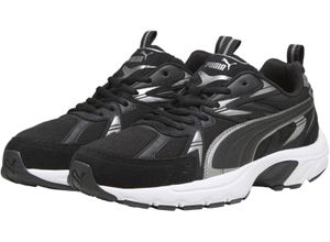 4099683182468 - PUMA® Milenio Tech Sneaker Leder SOFTFOAM+ für Herren schwarz 47