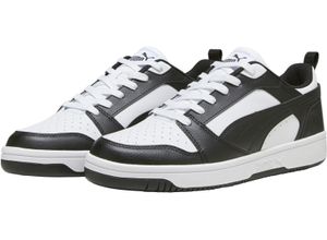 4099683263495 - PUMA® Sneaker Rebound Low Colourblocking Leder-Optik für Herren weiß 41