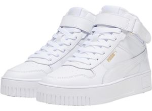 4099683275672 - PUMA® Carina Street Sneaker Leder Retro-Design für Damen weiß 40