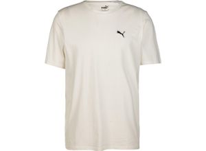 4099683657959 - PUMA® T-Shirt Baumwolle Logo-Applikation für Herren weiß L