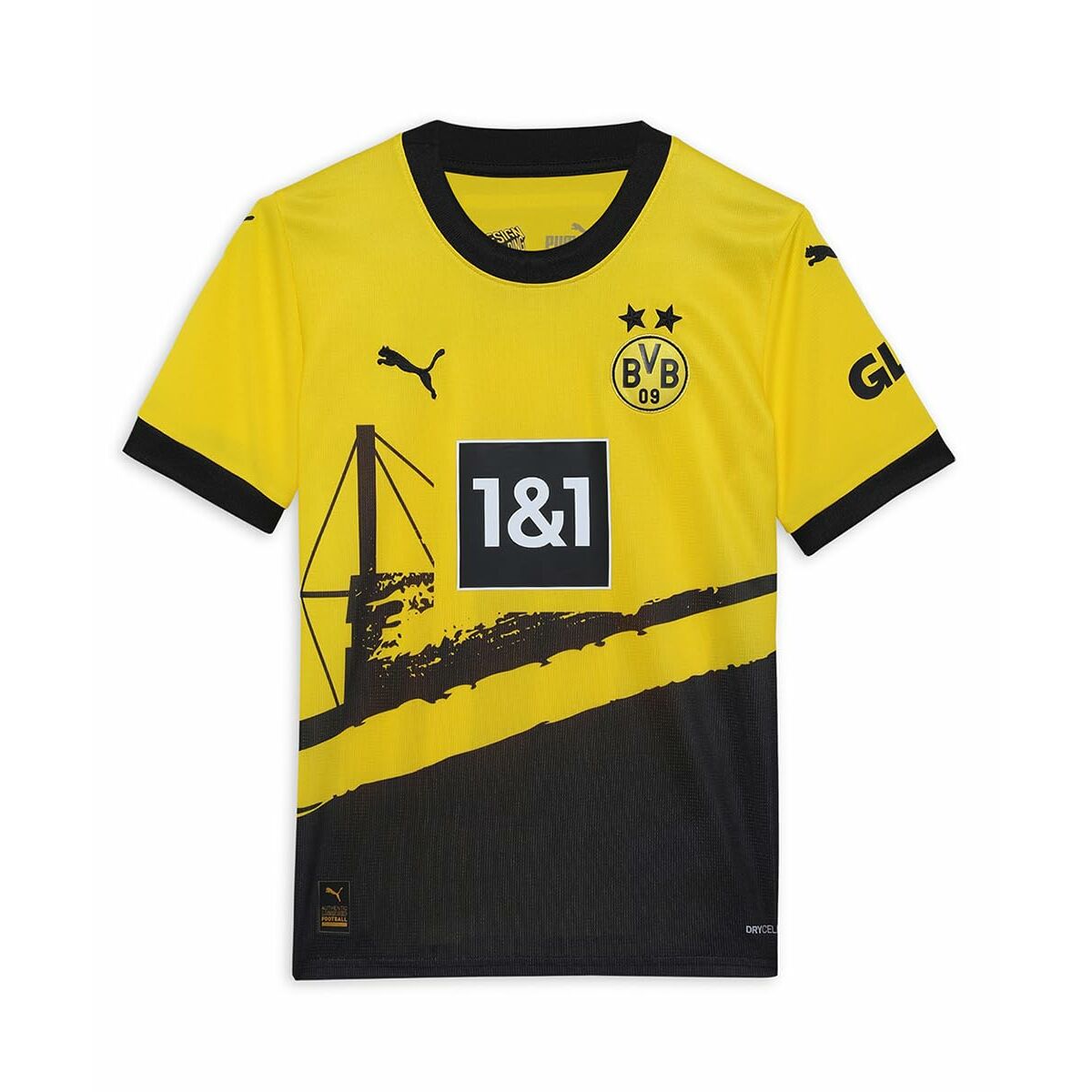 4099683768488 - Kurzarm Fußballshirt für Kinder BVB Home Jersey Replica Jr (116 cm)