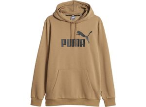 4099683776902 - PUMA® Hoodie Logo-Print Kängurutasche für Herren beige M