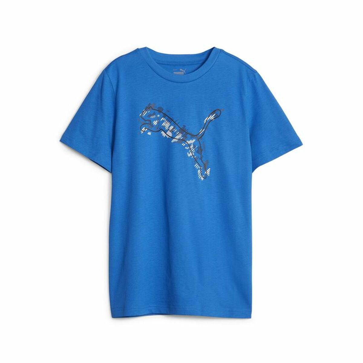 4099683803134 - Kurzarm-T-Shirt für Kinder Active Sports Graphic Blau 4099683803134 - Kurzarm-T-Shirt für Kinder Active Sports Graphic Blau