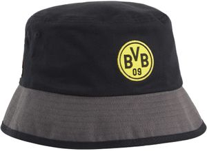 4099685704033 - PUMA® Bucket Hat Borussia Dortmund Baumwolle für Herren schwarz OneSize