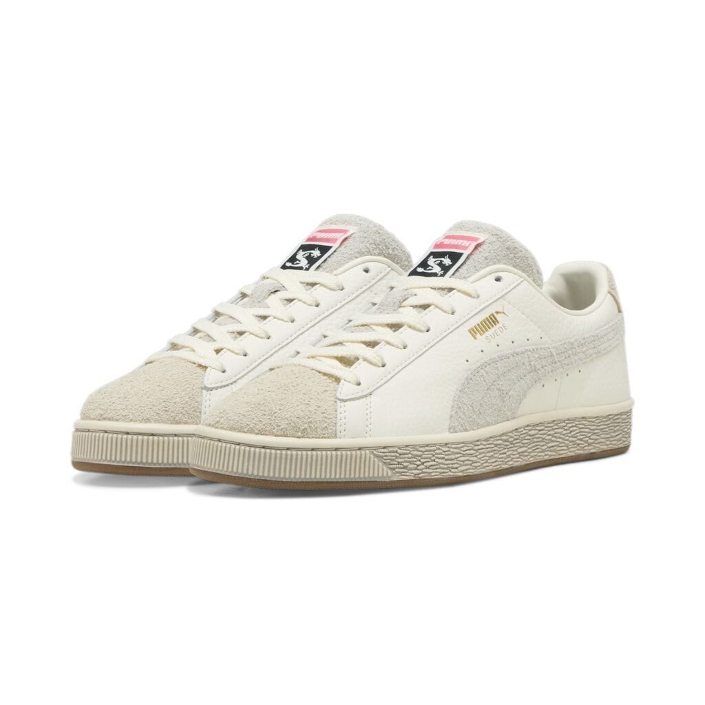 4099686116163 - Suede STAPLE Sneaker creme in EU39