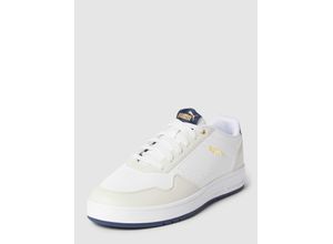 4099686130022 - PUMA® Court Classic Sneaker Kunstleder Logo für Herren weiß 43