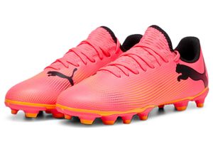 4099686344306 - PUMA® Fußballschuhe Future 7 Play FG AG leicht strapazierfähig für Kinder pink 32