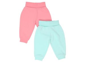 4099775063033 - Boley - Jogginghose GIRLS BASIC 2er-Pack in rosa mint Gr50