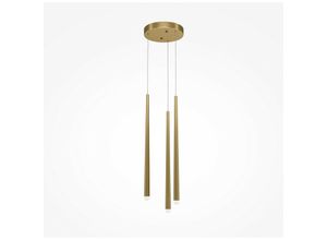 4099776007036 - Cascade Moderne 3-flammige Cluster-Pendel-Deckenleuchte Messing integrierte led 4000K - Maytoni