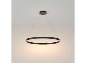 4099776020011 - Rim Moderne integrierte LED-Pendel-Deckenleuchte Schwarz 80 cm 3000 k - Maytoni