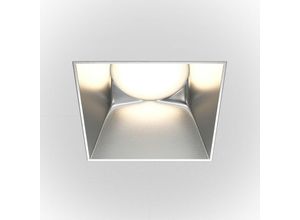 4099776022770 - Share Quadratisches Einbau-Downlight Silber matt GU10 - Maytoni