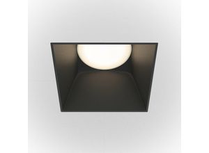 4099776022794 - Share Quadratisches Einbau-Downlight Schwarz GU10 - Maytoni