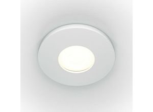 4099776022862 - Stark Rundes Einbau-Downlight Weiß GU10 IP65 - Maytoni