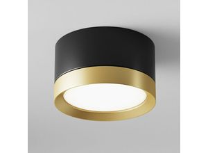 4099776026747 - Hoop Aufbau-Downlight Schwarz Gold 5 cm GX53 - Maytoni