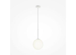 4099776029670 - Basic form Basic Form 20cm Modern Globe Pendel-Deckenleuchte Weiß matt E14 - Maytoni