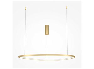 4099776044048 - Glint Moderne integrierte LED-Pendel-Deckenleuchte Messing 80cm 3000K - Maytoni