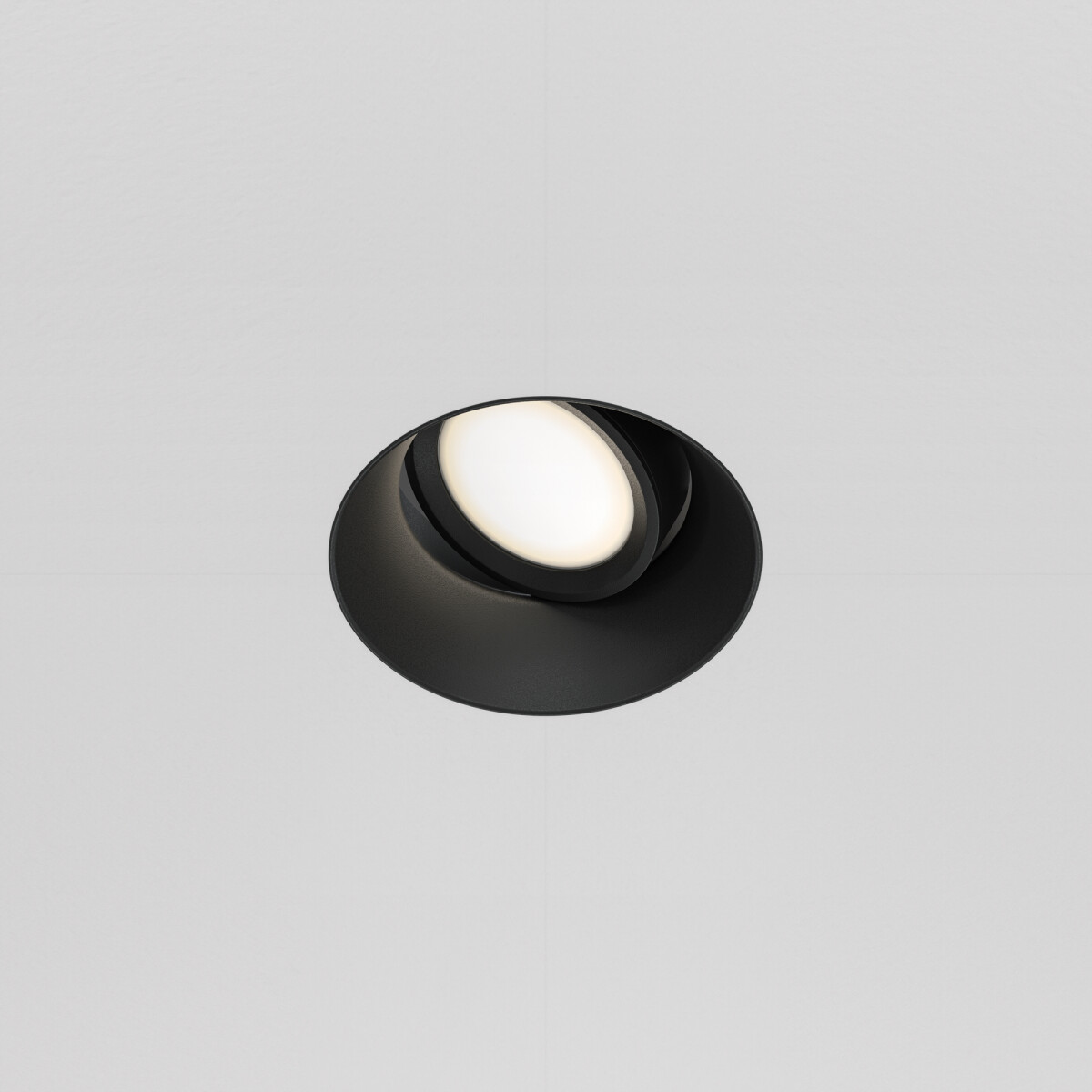 4099776055501 - Technical Einbauleuchte Dot Aluminium Schwarz DL042-01-RD-B mit IP 20 4099776055501 - Technical Einbauleuchte Dot Aluminium Schwarz DL042-01-RD-B mit IP 20