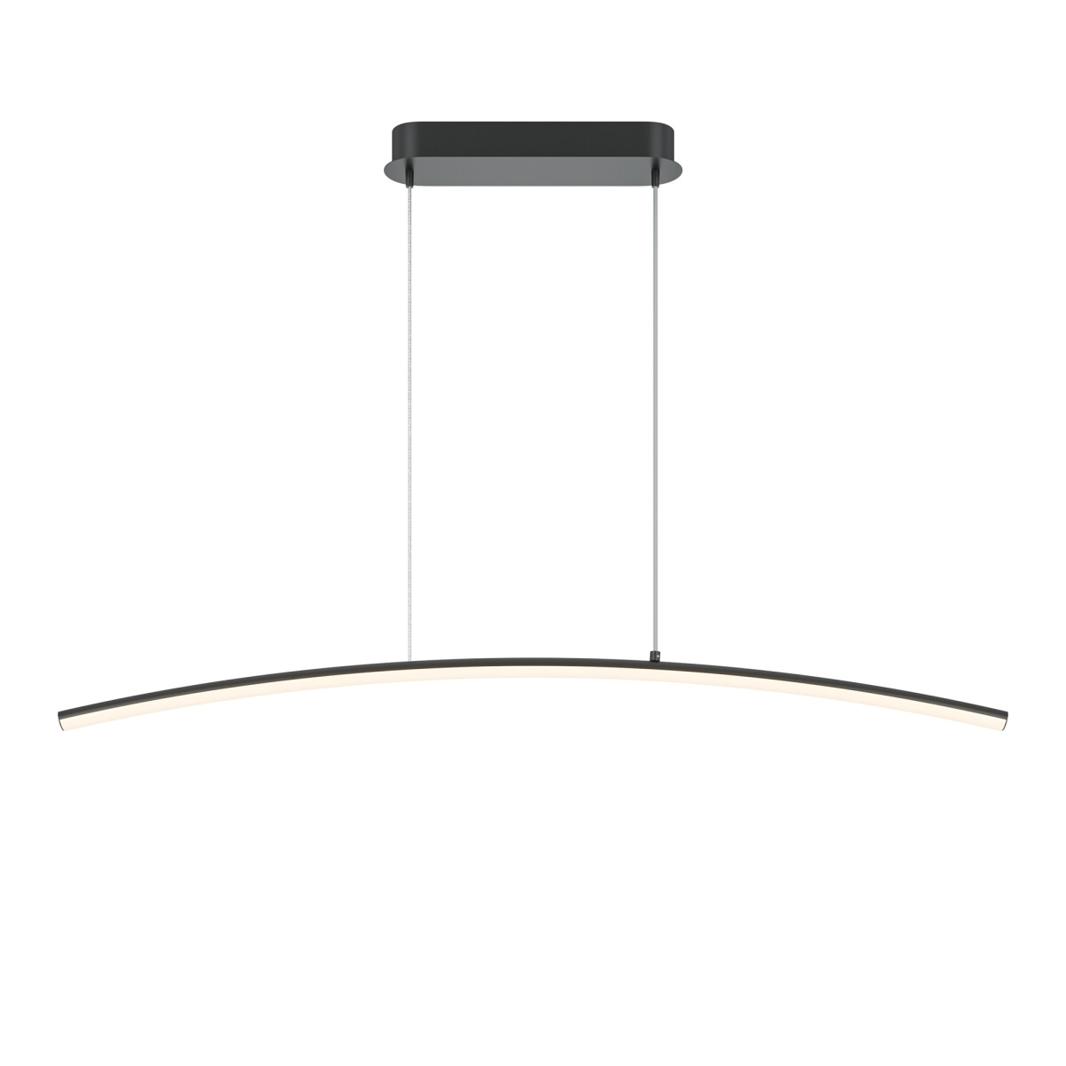4099776080749 - Pendelleuchte Curve Metall Schwarz MOD243PL-L18BK mit IP 20 4099776080749 - Pendelleuchte Curve Metall Schwarz MOD243PL-L18BK mit IP 20