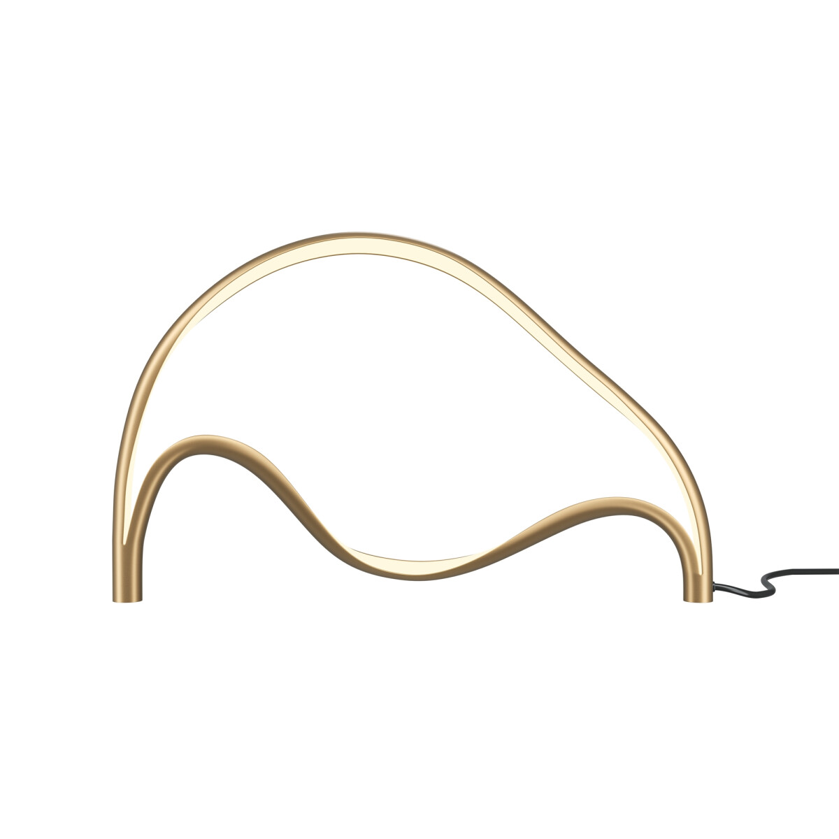 4099776083658 - Tischleuchte Plons Aluminium Messing MOD283TL-L12BS3K mit IP 20