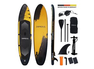 4099799000397 - 24MOVE® Standup Paddle Board SUP inkl umfangreichem Zubehör Paddel und Hochdruckpumpe SPECIAL FORCE 366x80x15cm