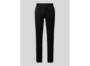 4099804026909 - Slim Fit Anzughose mit Strukturmuster Modell COSMOS