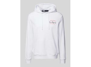 4099804195179 - Hoodie mit Label-Print