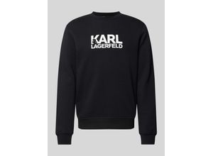 4099804199054 - Sweatshirt mit Label-Print