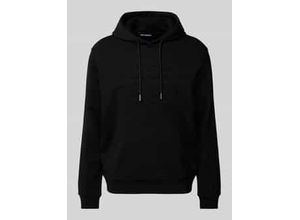 4099804334639 - Hoodie mit Label-Stitching