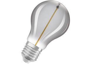 4099854050015 - LED-Lampen Vintage-Edition 4 Watts Ersatz E27 A-shape 1800 Kelvin Comfort warm white Klares Glas single Pack - Smoke - Osram