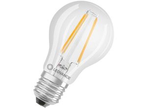 4099854062582 - LED-Lampe fm E27 A60 65W e 2700K 806lm kl Filamentlampe ws 300° ac Ø60x105mm - weiß - Ledvance