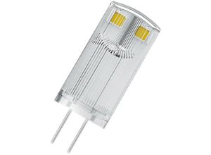 4099854064722 - LED-Röhrenlampe G4 09W f 2700K 100lm kl ws 320° uc Ø12x33mm 12V - weiß - Ledvance