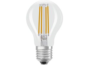 4099854065330 - Classic led E27 Birne Fadenlampe Klar 42W 470lm - 927 Extra Warmweiß Höchste Farbwiedergabe - Dimmbar - - Ledvance