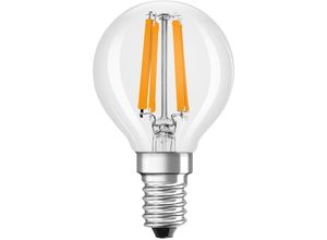 4099854065750 - Ledvance - Classic led E14 Birne Fadenlampe Klar 42W 470lm - 927 Extra Warmweiß Höchste Farbwiedergabe - Dimmbar - - 2700K - Extra Warmweiß