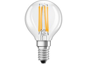 4099854066535 - Classic Superior LEDbulb E14 Birne Fadenlampe Klar 29W 470lm - 827 Extra Warmweiß Dimmbar - Ersatz für 40W - 2700K - Extra Warmweiß - Ledvance