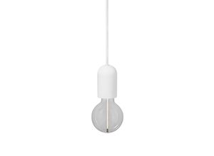 4099854092640 - Ledvance - Vintage 1906 Pendelleuchte round plaster E27 weiß max 25W (led 15W) E27 Sockel runder Baldachin Innenraum-Pendelleuchte Kombination