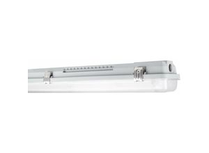 4099854118074 - LEDV Feuchtraumleuchte housing IP65 Grau für 2x LED-Tube T8 600mm 230V