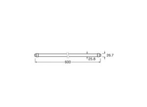 4099854178252 - OSRAM LED-Leuchtmittel T8 66W Röhre Bio-Lumilux 965 60cm