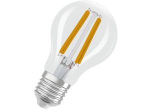 4099854265303 - Ledvance Classic LED E27 Birne Fadenlampe Klar 38W 806lm - 827 Extra Warmweiß Dimmbar - Ersatz Für 60W