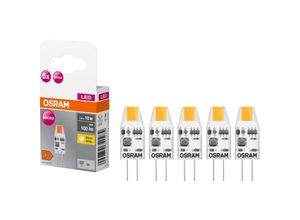 4099854340284 - 4099854340284 led eek f (a - g) G4 1 w = 10 w Warmweiß (ø x h) 10 mm x 10 mm 5 St - Osram 4099854340284 - 4099854340284 led eek f (a - g) G4 1 w = 10 w Warmweiß (ø x h) 10 mm x 10 mm 5 St - Osram