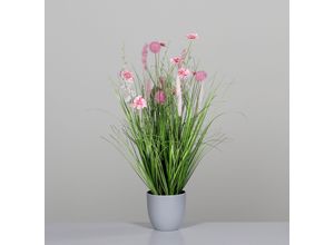 4099886029331 - Kunstblume Wiesenblumen (H 70 cm) H 70 cm pink Pflanze Kunstpflanze Zimmerpflanze