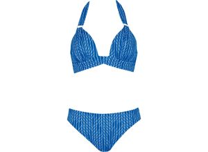 4099896000863 - Sunflair Bikini Set Damen in blau-weiß