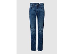 4099973826850 - Tapered Leg High-Waist-Jeans mit Kontrastnähten Modell MAURO