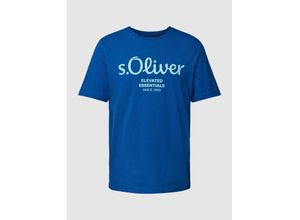 4099974204015 - T-Shirt mit Label-Print