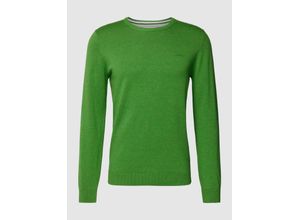 4099974990895 - Strickpullover mit Label-Stitching