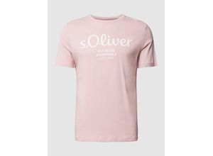 4099975042692 - T-Shirt mit Label-Print