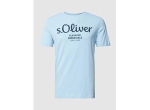 4099975042784 - T-Shirt mit Label-Print