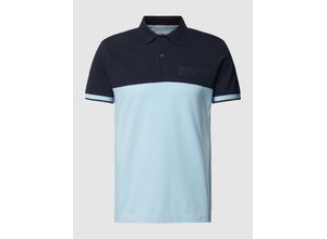 4099975044252 - Poloshirt mit Colour-Blocking-Design