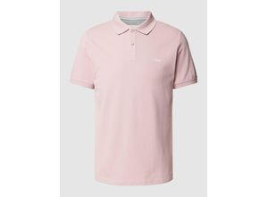 4099975045877 - Poloshirt mit Label-Stitching