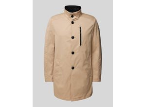 4099975113712 - Slim Fit Trenchcoat mit Stehkragen